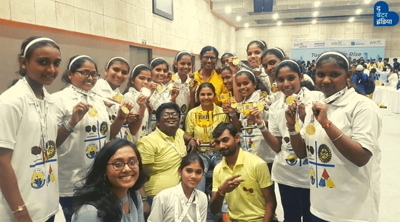 International Robotic Competition Victory